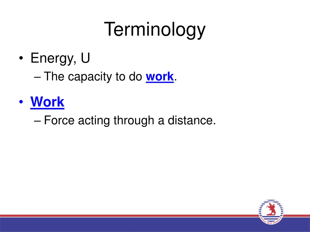terminology