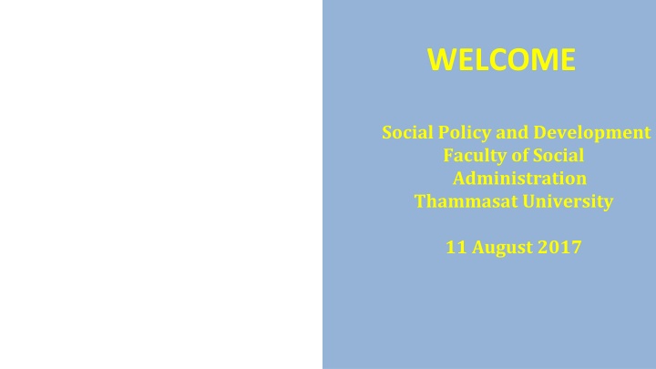 welcome