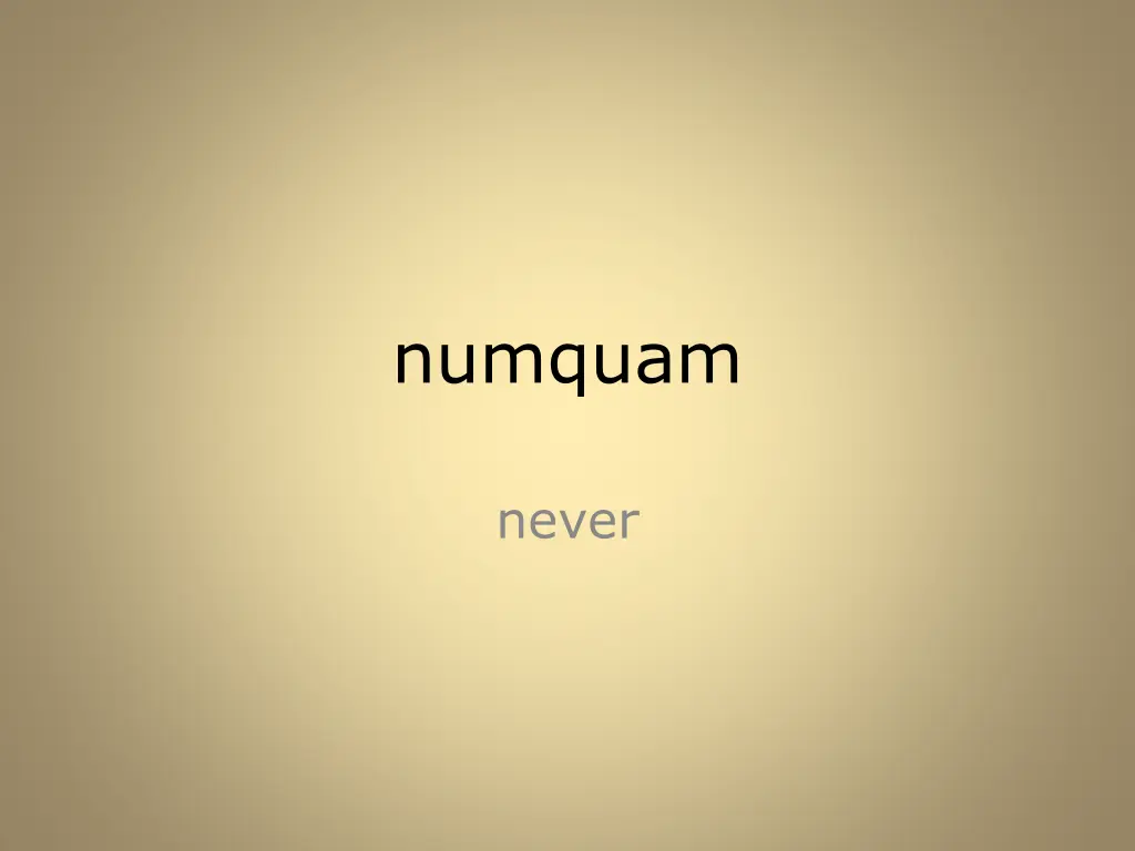 numquam