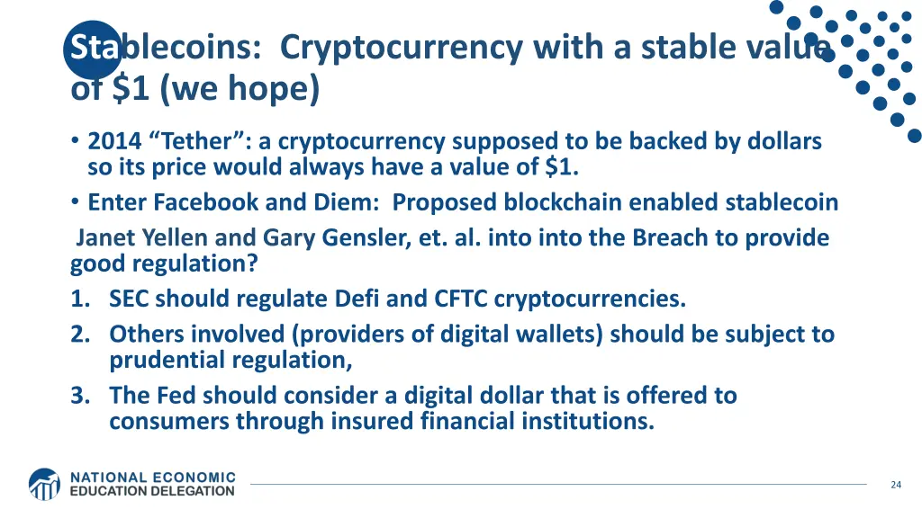 stablecoins cryptocurrency with a stable value