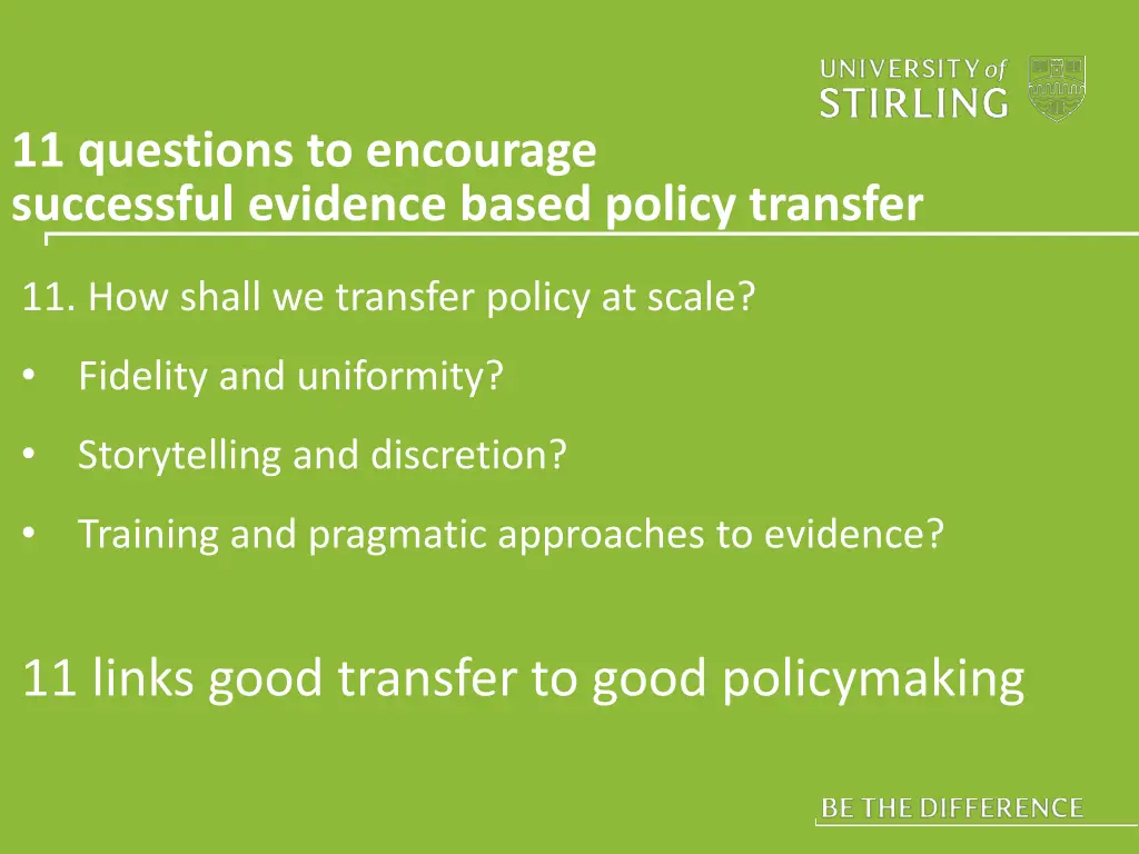 11 questions to encourage successful evidence 4