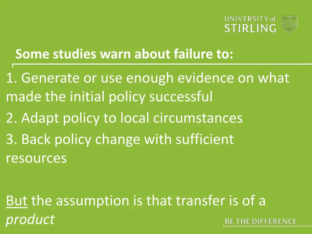 some studies warn about failure to