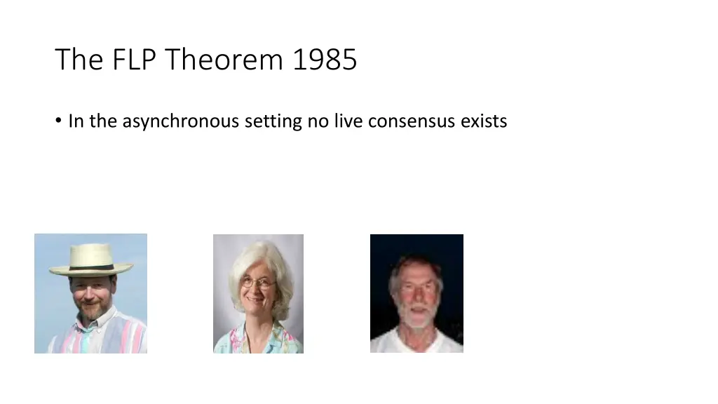 the flp theorem 1985