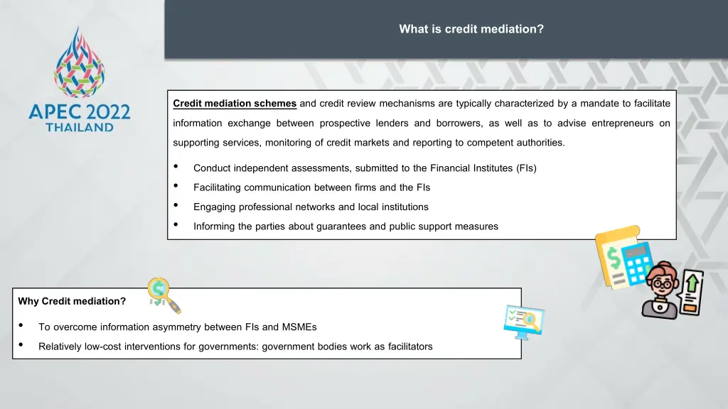what is credit mediation