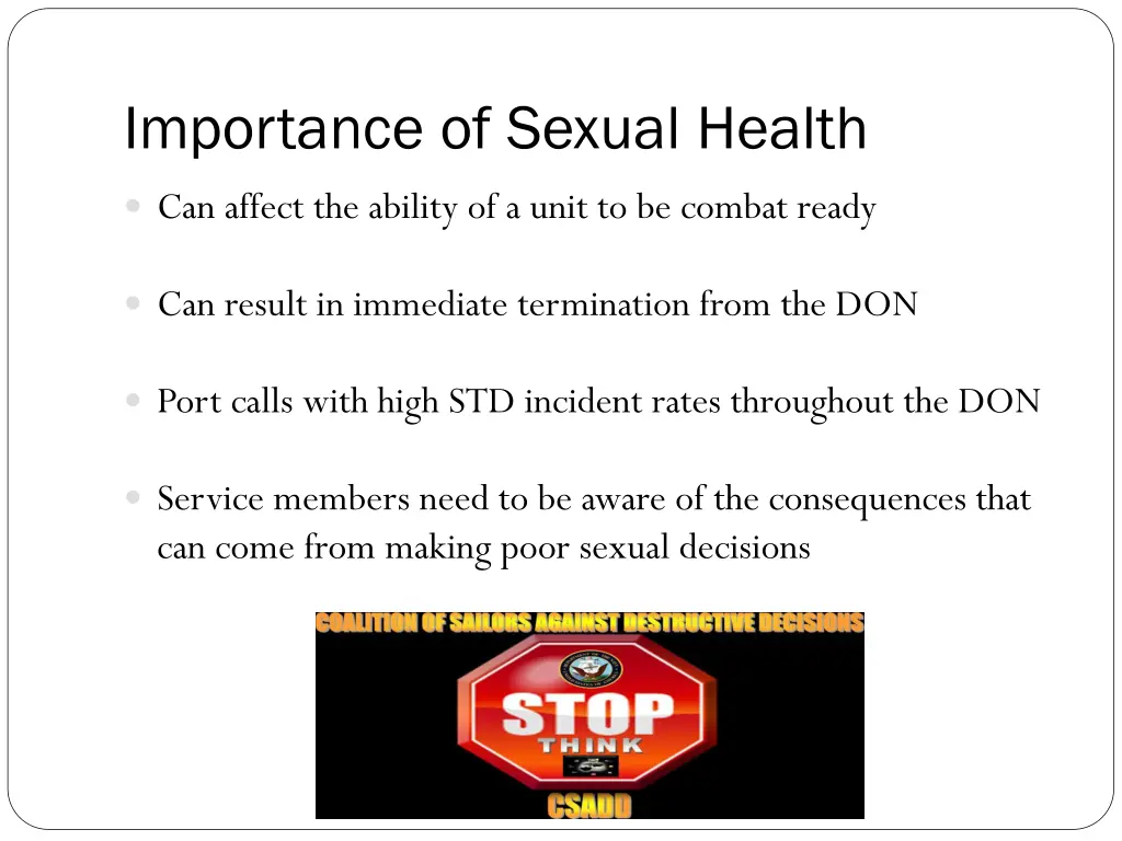 importance of sexual health