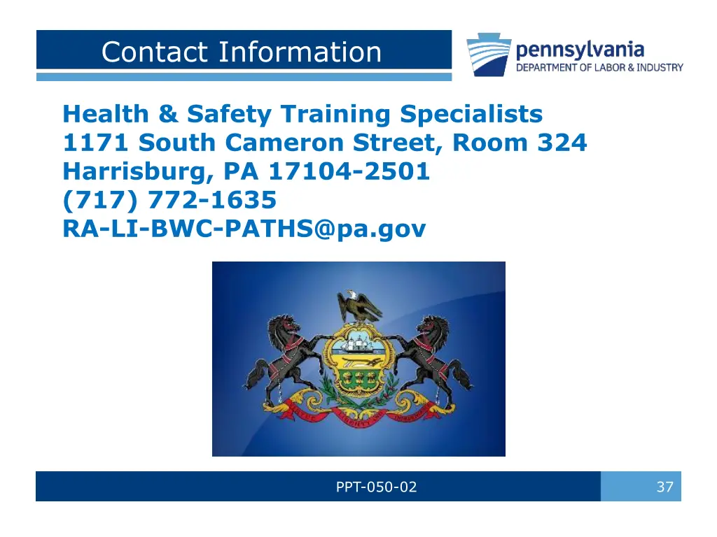 contact information