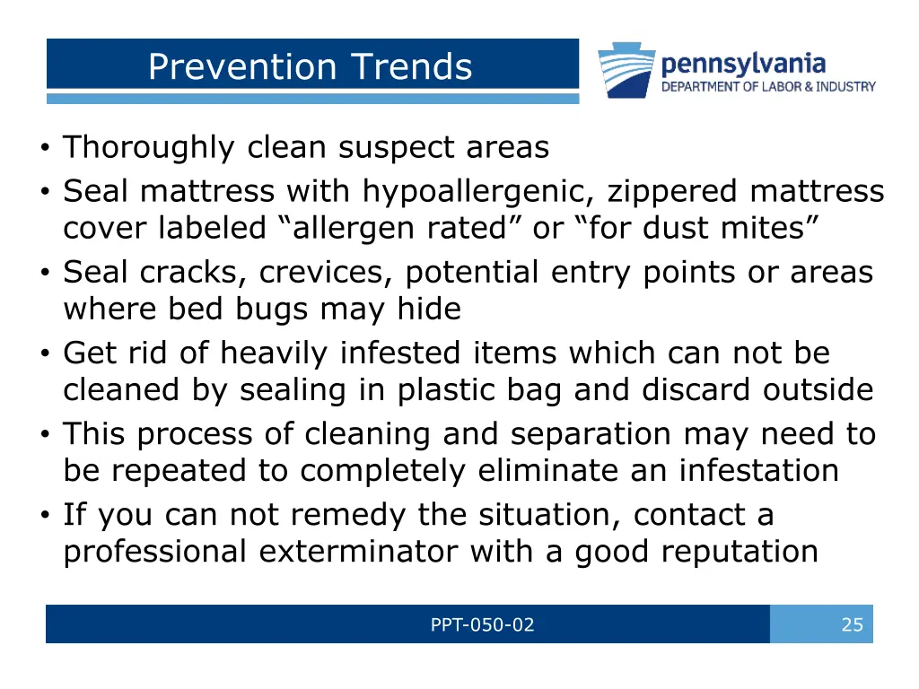 prevention trends