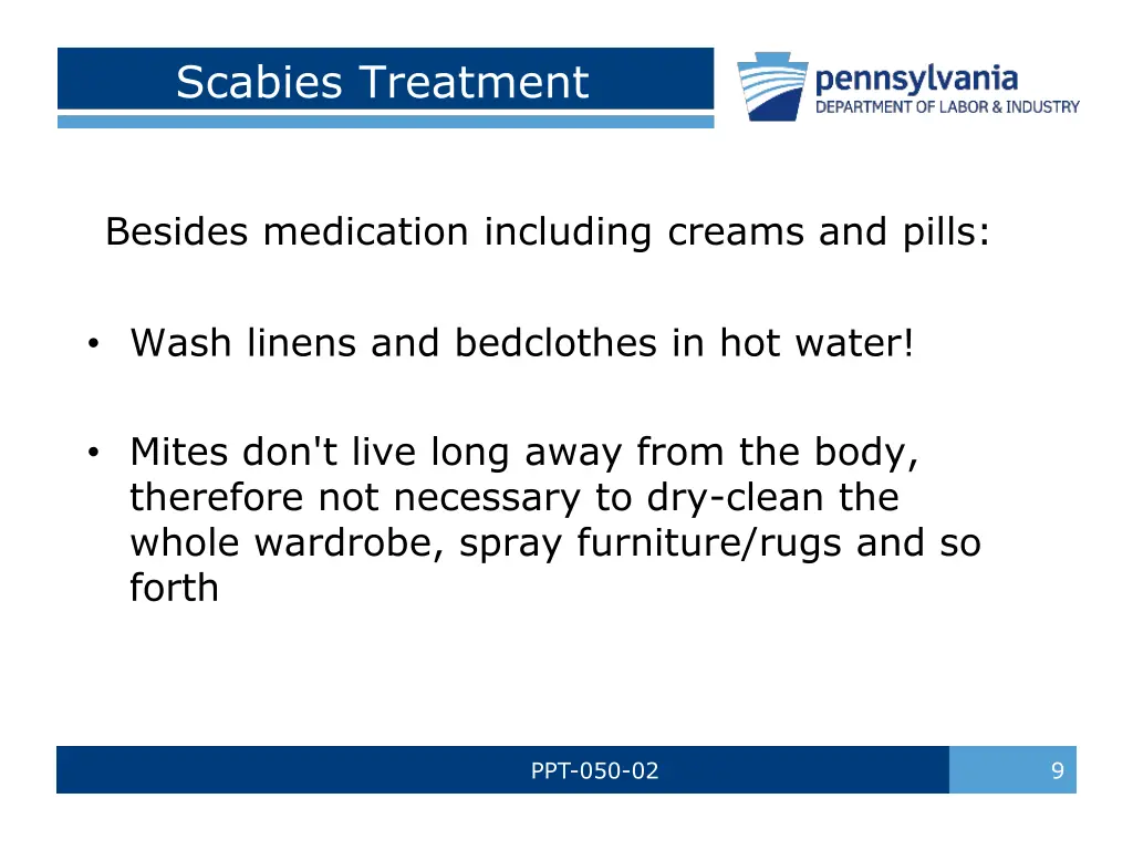 scabies treatment
