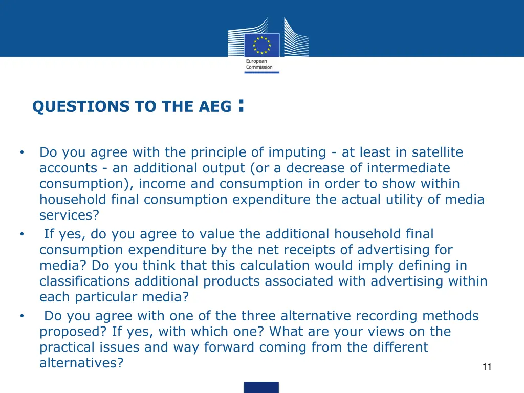 questions to the aeg 2