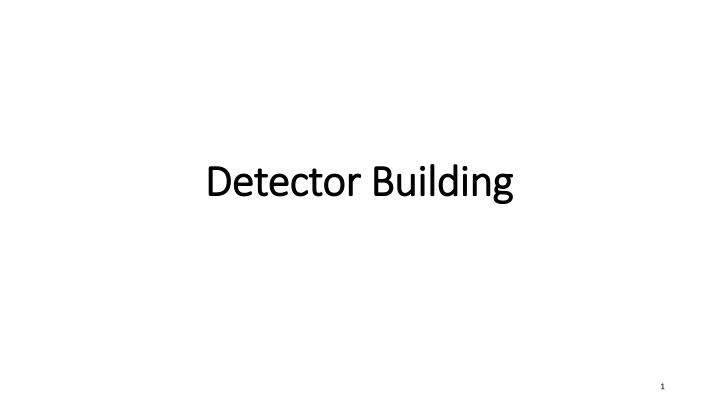 detector building detector building