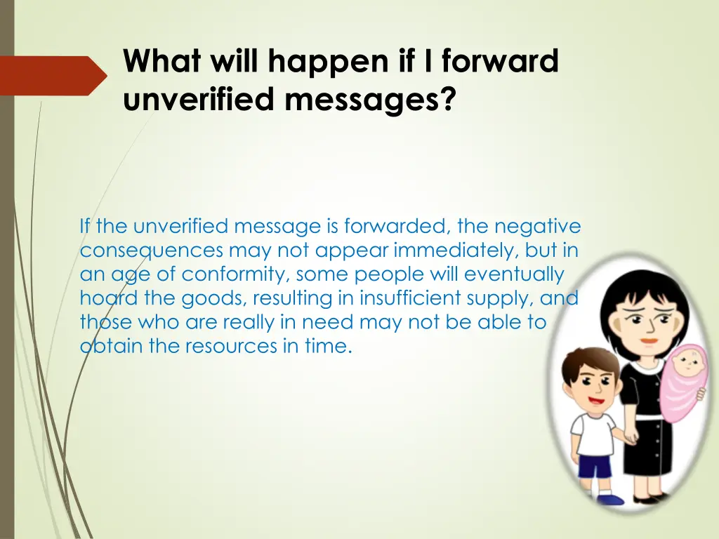 what will happen if i forward unverified messages