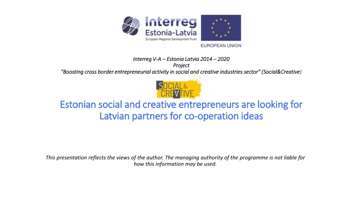 interreg interregv v a a estonia latvia 2014