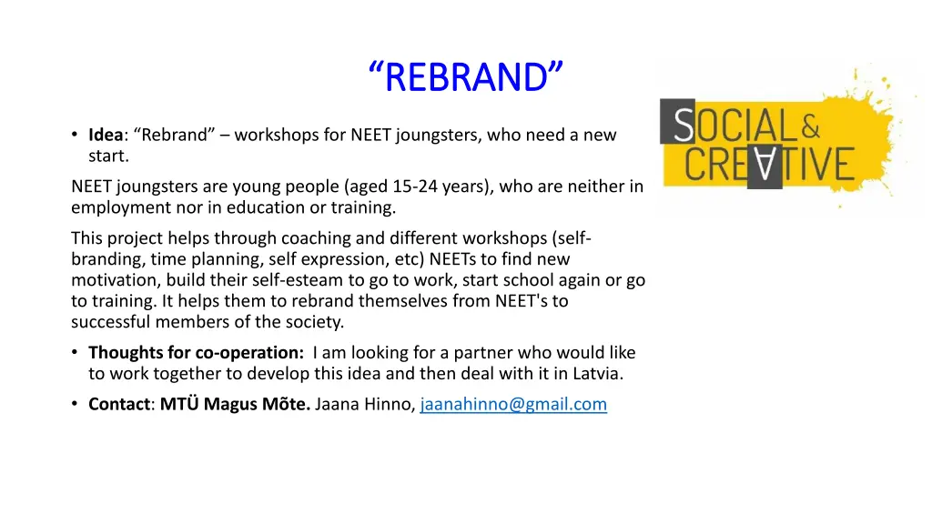 rebrand rebrand