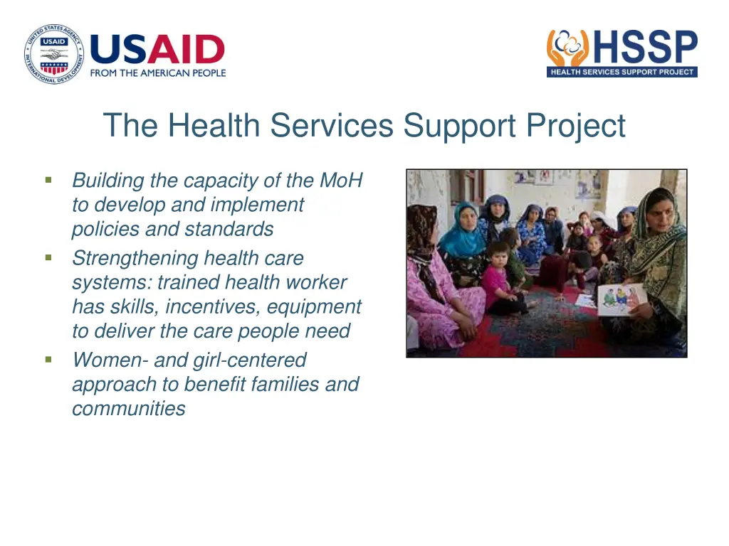 the health services support project 1