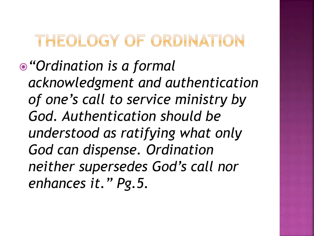 theology of ordination 2