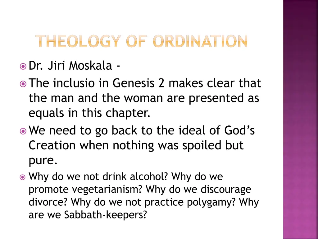 theology of ordination 24