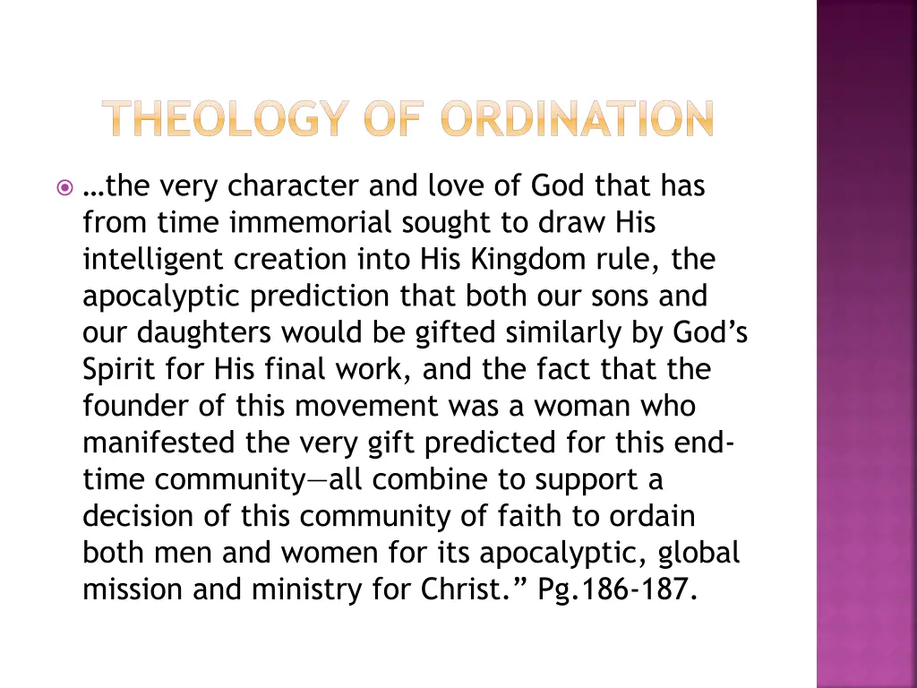 theology of ordination 29