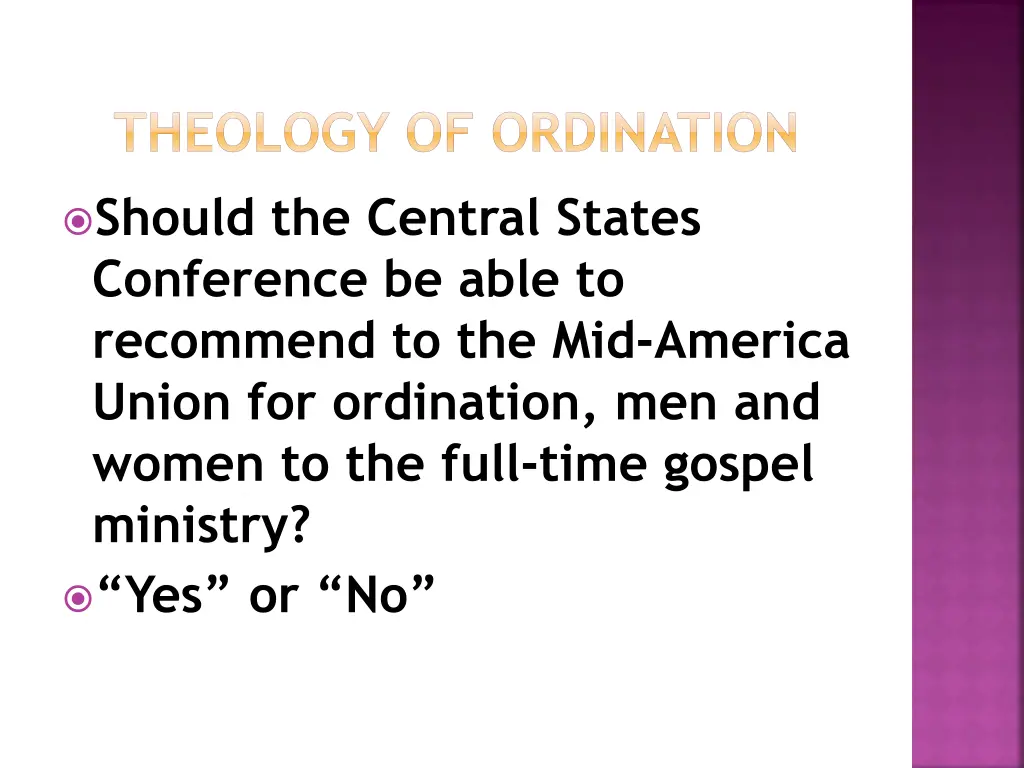theology of ordination 31