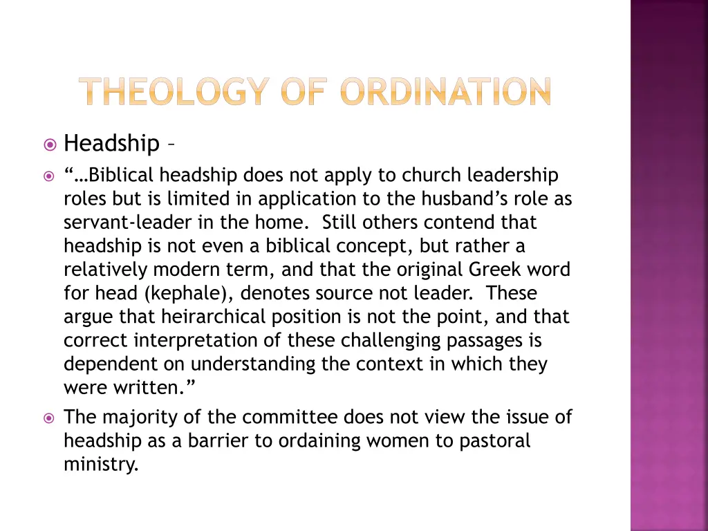 theology of ordination 8