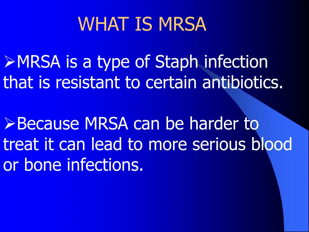 what is mrsa