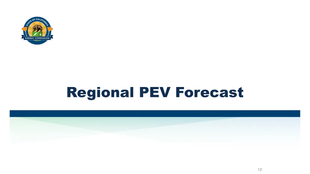 regional pev forecast