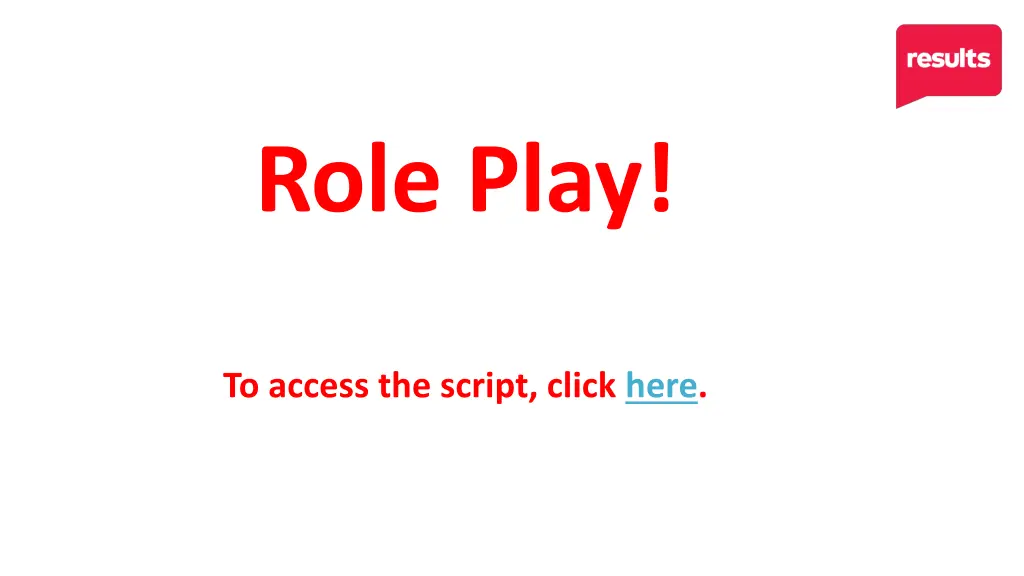 role play