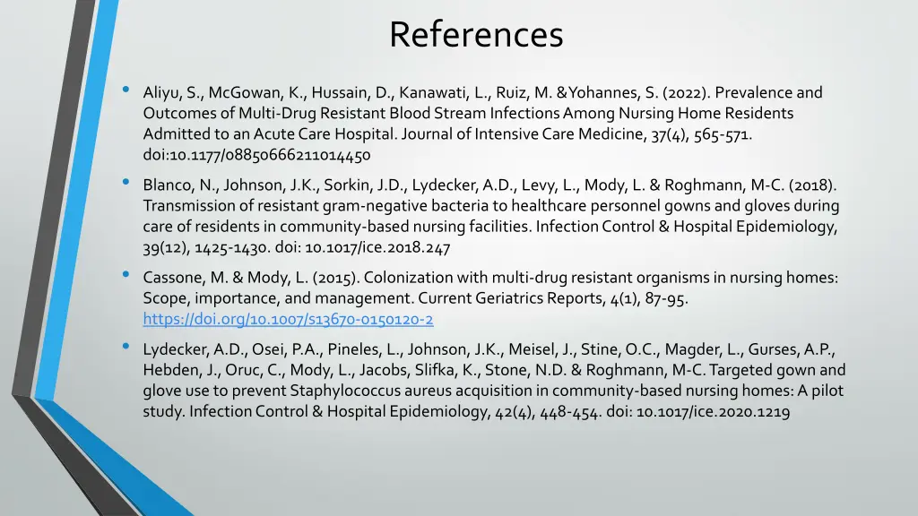 references
