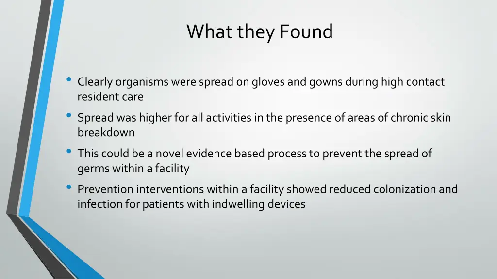 what they found