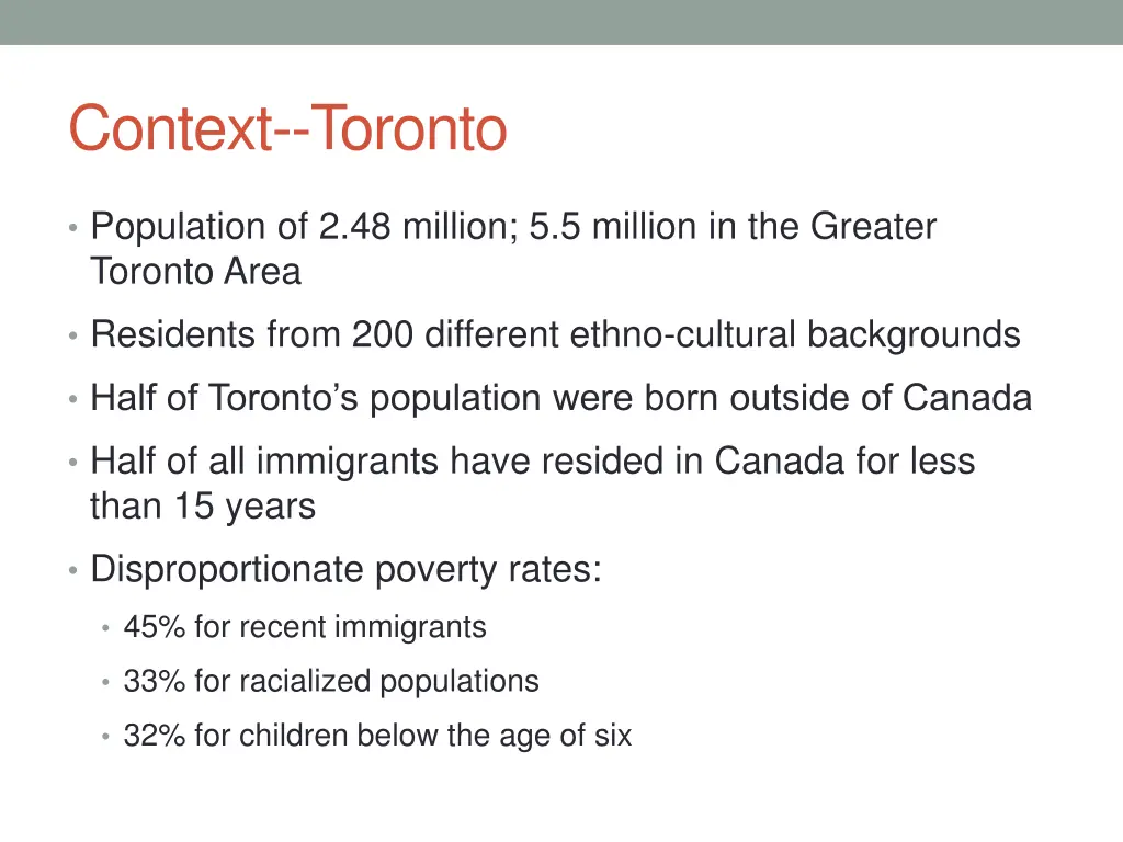 context toronto