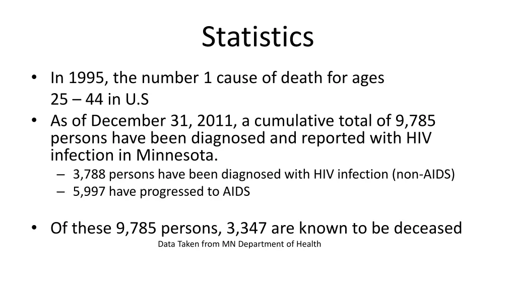 statistics