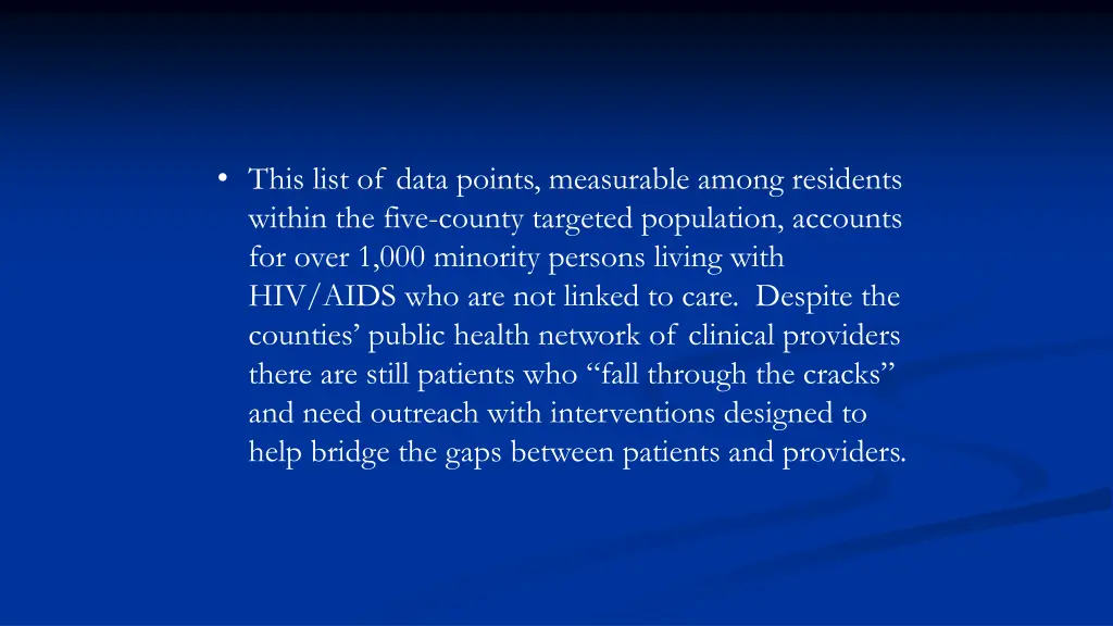 this list of data points measurable among