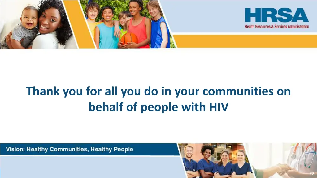thank you for all you do in your communities