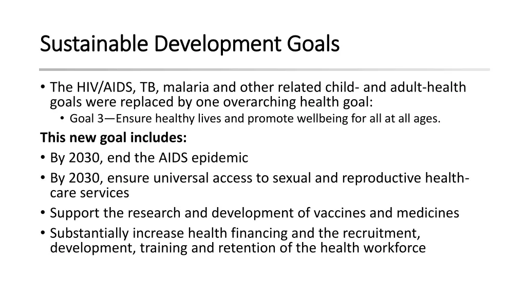 sustainable development goals sustainable