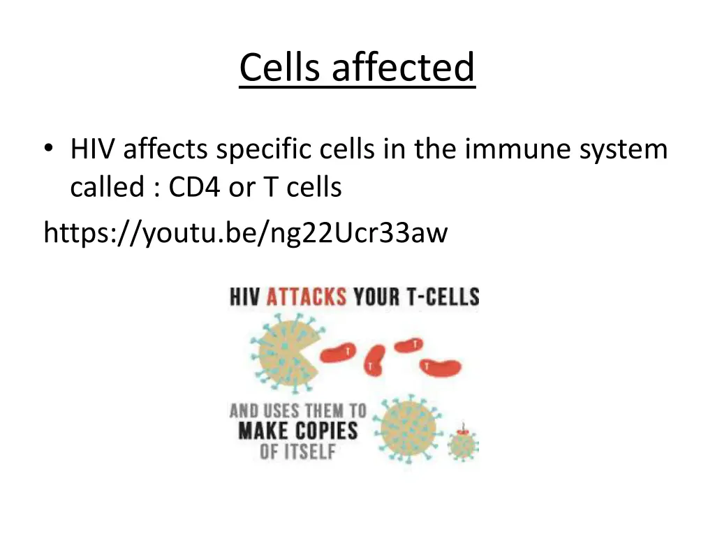 cells affected