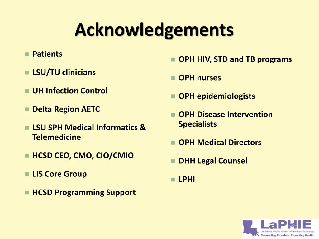 acknowledgements