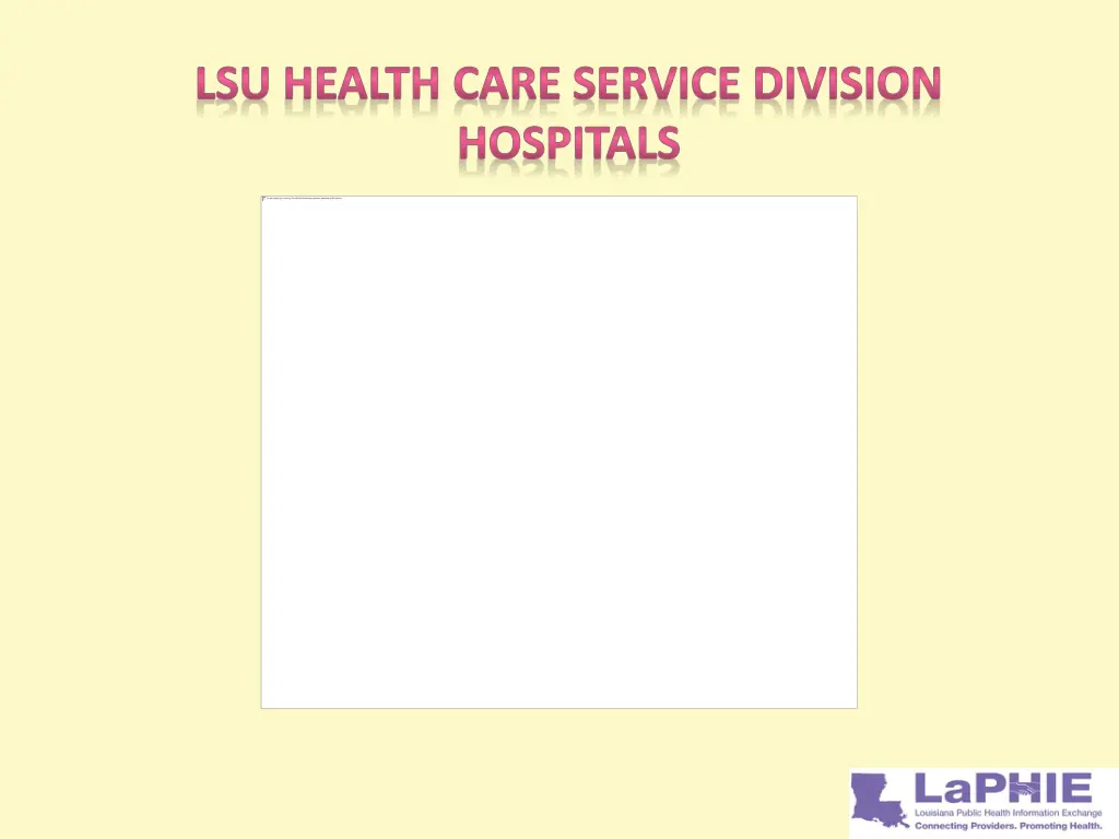 lsu health care service division hospitals