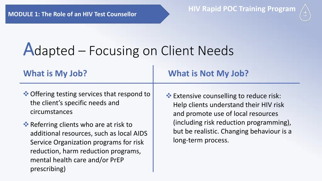 hiv rapid poc training program 6