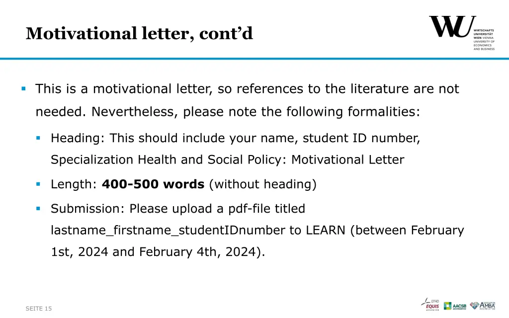 motivational letter cont d