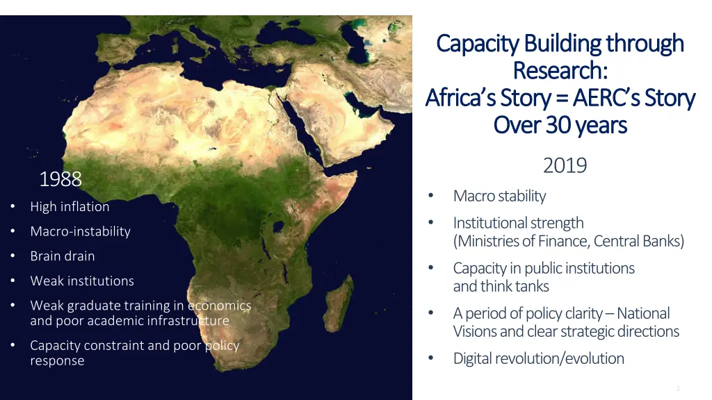 capacity building through capacity building