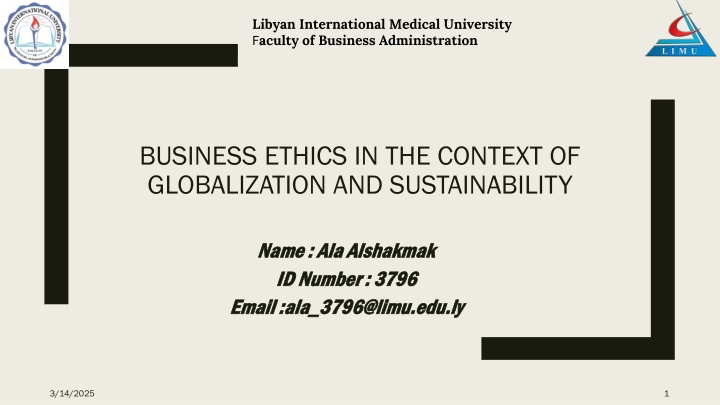 libyan international medical university f aculty