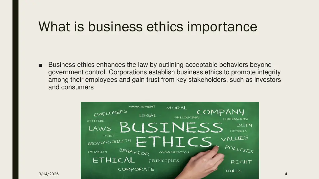 what is business ethics importance