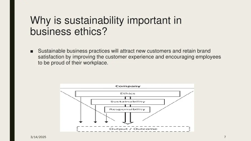 why is sustainability important in business ethics