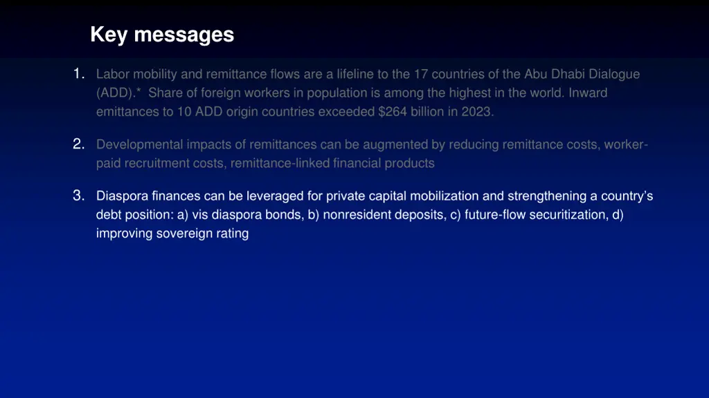 key messages 2