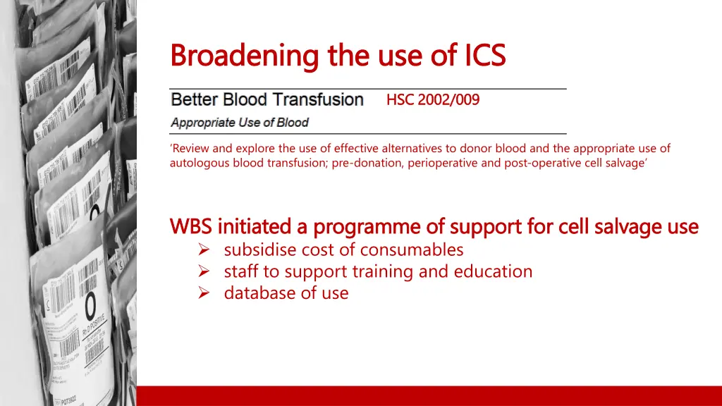 broadening the use of ics broadening