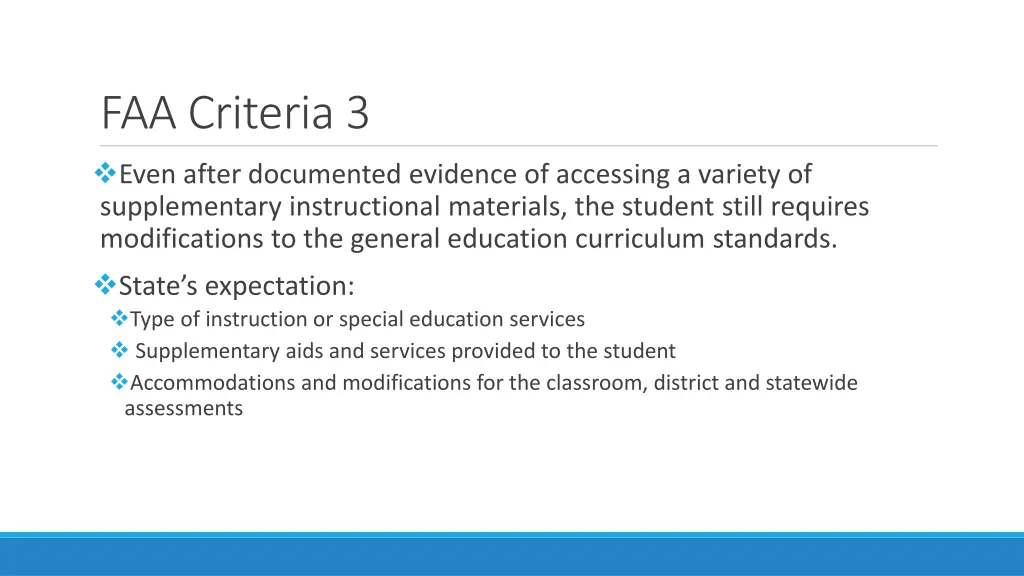 faa criteria 3