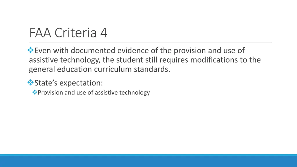 faa criteria 4
