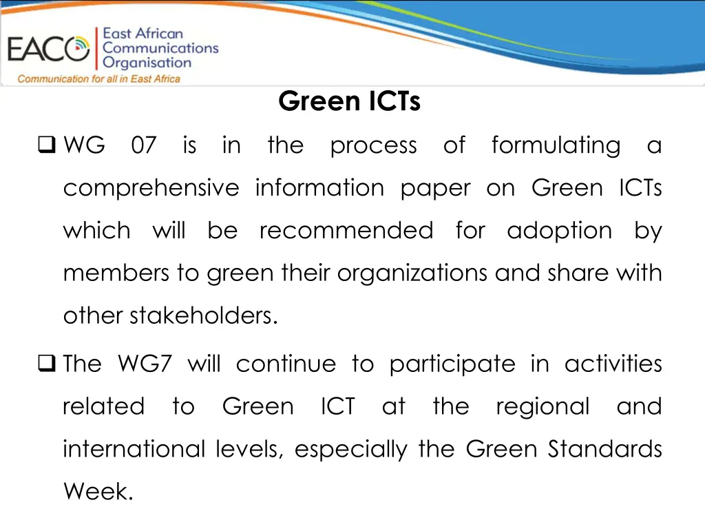 green icts