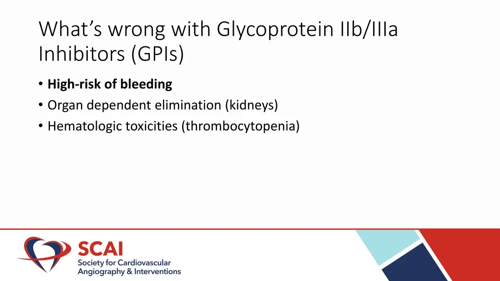 what s wrong with glycoprotein iib iiia