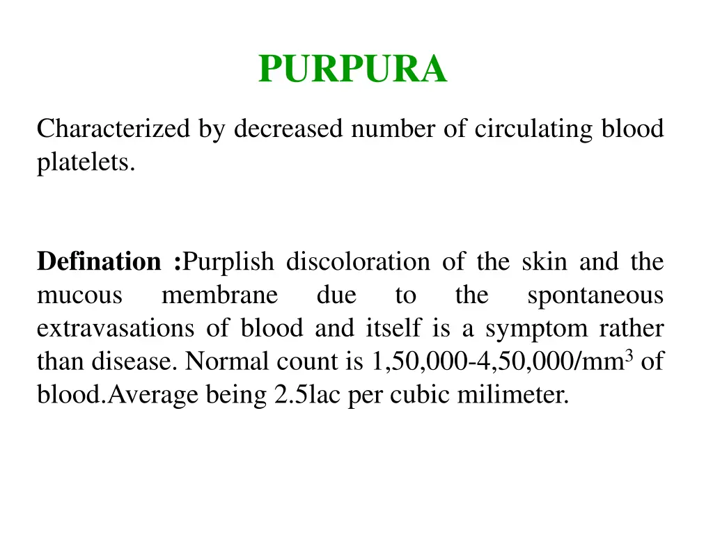 purpura