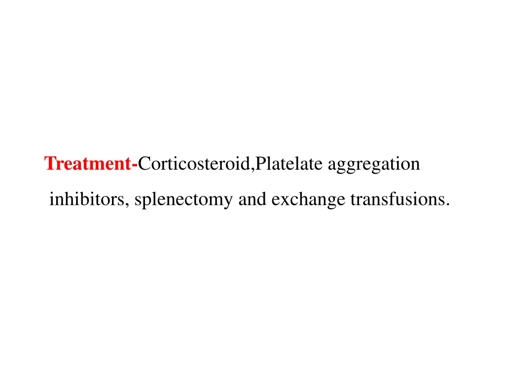 treatment corticosteroid platelate aggregation
